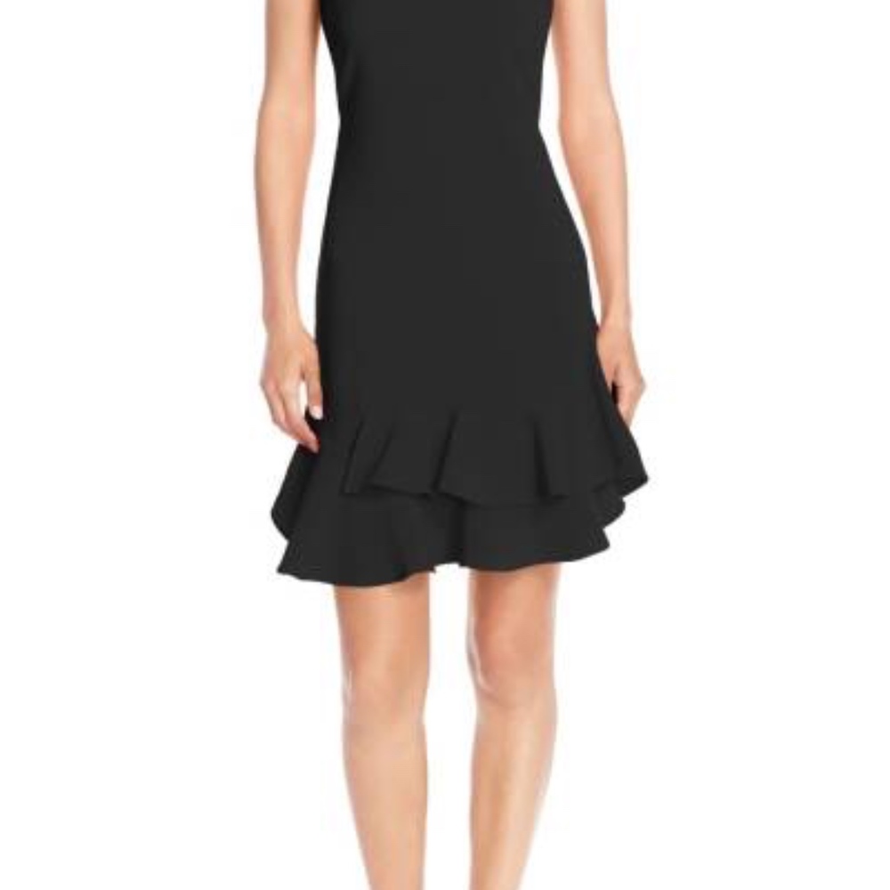 Chelsea28 Tiered Ruffle Hem Mini Dress